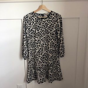 The Loft animal print dress